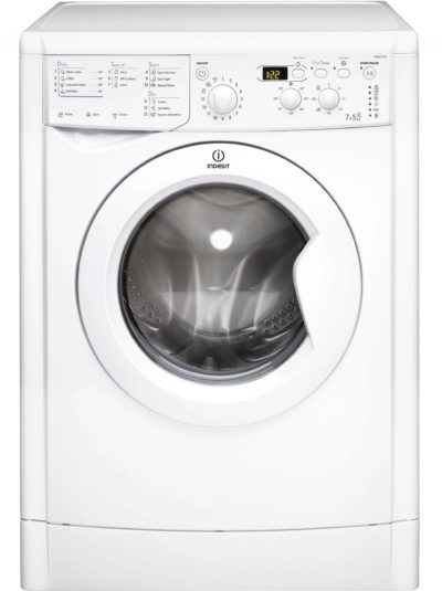 Indesit - Eco-Time IWDD7143P Freestanding - Washer Dryer - White